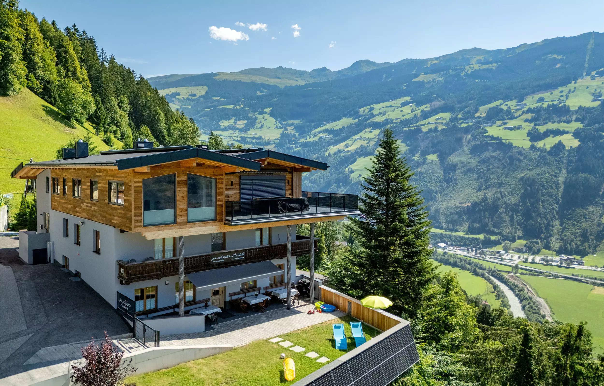 Außenansicht Ferienwohnung zur schönsten Aussicht
